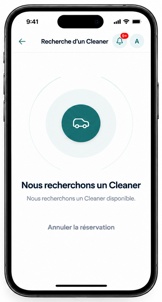 Application Cleanéo : recherche d’un Cleaner